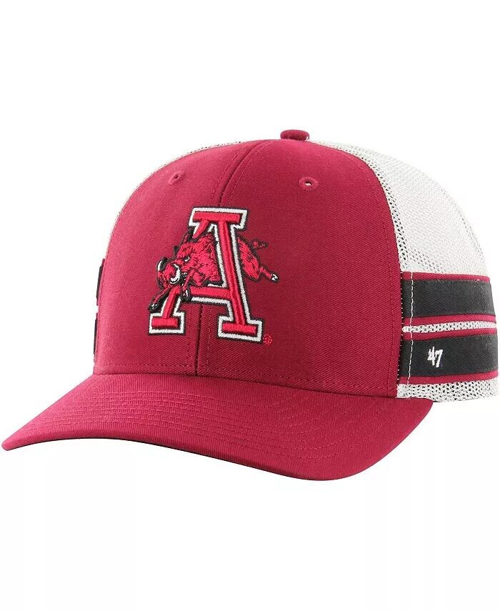 Мужская регулируемая кепка-дальнобойщик Cardinal Arkansas Razorbacks Straight Eight Distressed Arkansas Razorbacks '47 Brand, красный
Мужская регулируемая кепка-дальнобойщик Cardinal Arkansas Razorbacks Straight Eight Distressed Arkansas Razorbacks '47 Brand, красный