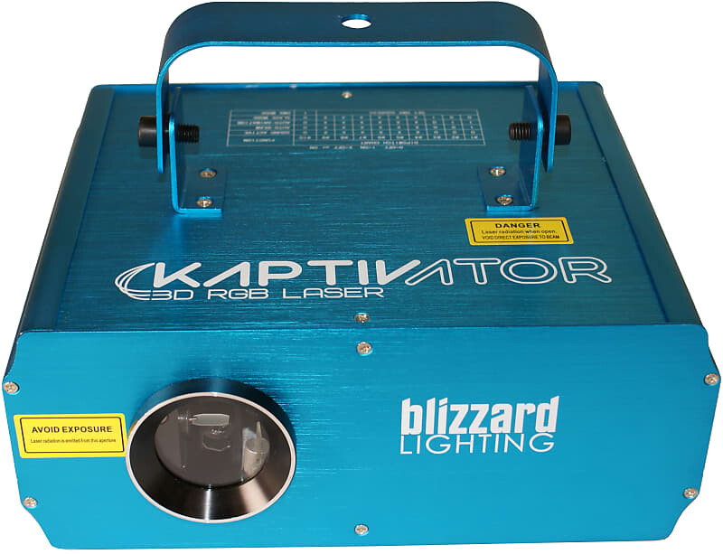 Светильник Blizzard Kaptivator Sound Active 3D RGB Laser Fixture
Светильник Blizzard Kaptivator Sound Active 3D RGB Laser Fixture