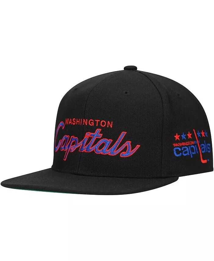 Мужская черная бейсболка Washington Capitals Core Team Script 2.0 Snapback Mitchell & Ness
Мужская черная бейсболка Washington Capitals Core Team Script 2.0 Snapback Mitchell & Ness