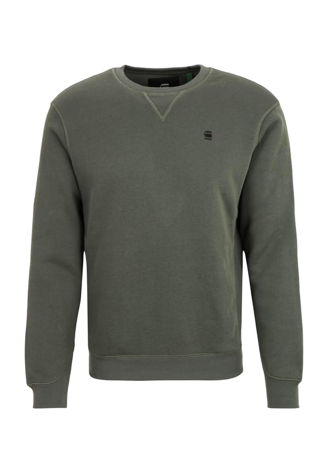 Толстовка с ребристыми манжетами и вышитым логотипом G-Star Raw, черный
Толстовка с ребристыми манжетами и вышитым логотипом G-Star Raw, черный