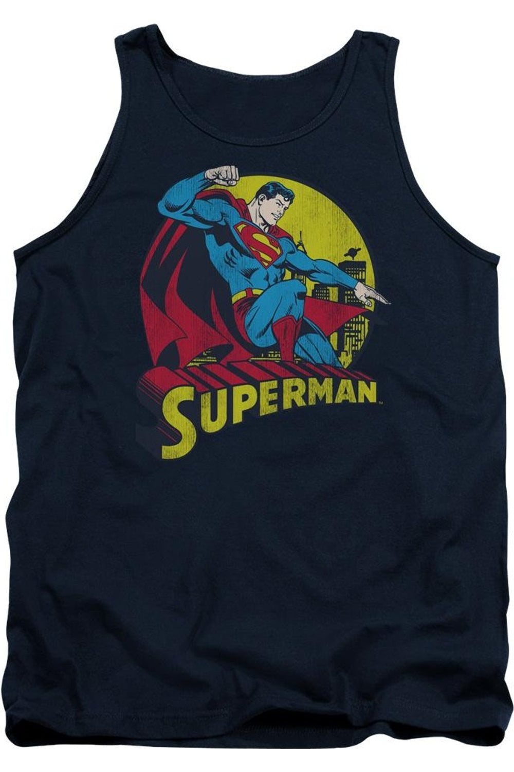 Майка для взрослых DC Comics Big Blue Gildan, темно-синий
Майка для взрослых DC Comics Big Blue Gildan, темно-синий