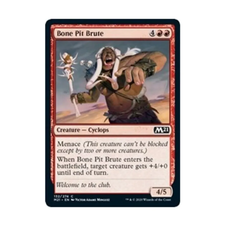 CCG Громила из костяной ямы (С), MTG - Core Set 2021
CCG Громила из костяной ямы (С), MTG - Core Set 2021