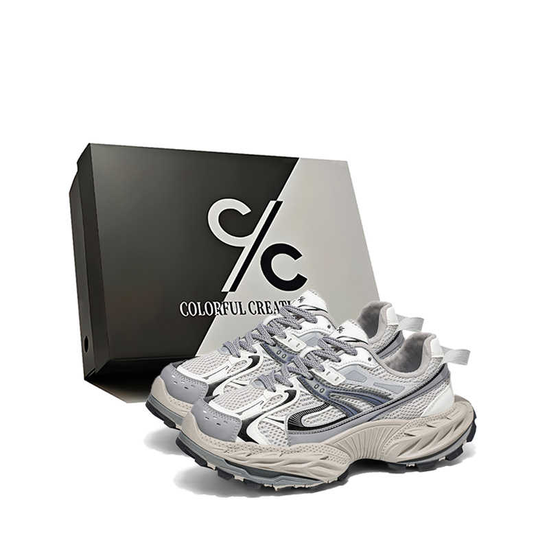 Мужские кроссовки с амортизацией, противоскользящие, износостойкие, дышащие, увеличивающие рост Colorful Creations, Gray
Мужские кроссовки с амортизацией, противоскользящие, износостойкие, дышащие, увеличивающие рост Colorful Creations, Gray