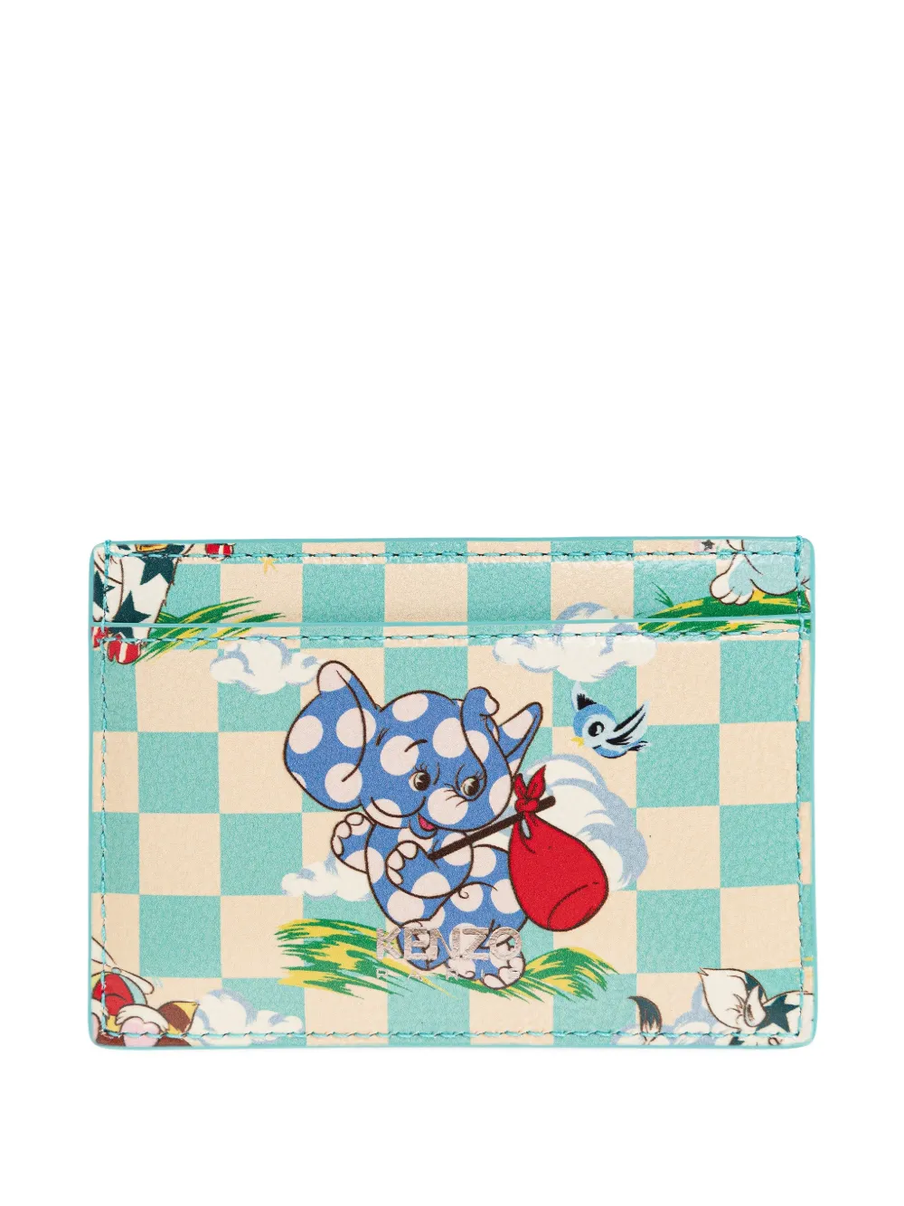 Кожаный кардхолдер Kenzo, синий
Кожаный кардхолдер Kenzo, синий