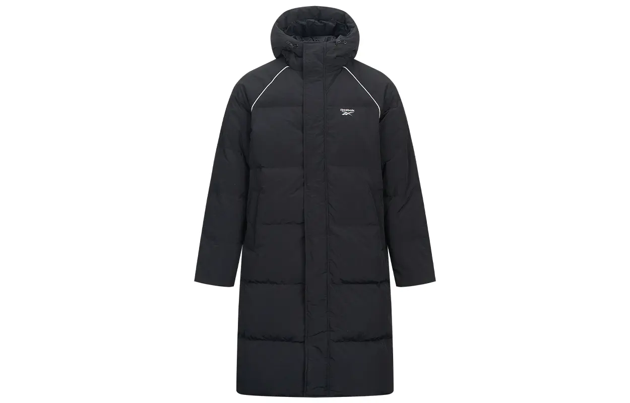 Пуховик унисекс черный Reebok
Пуховик унисекс черный Reebok
