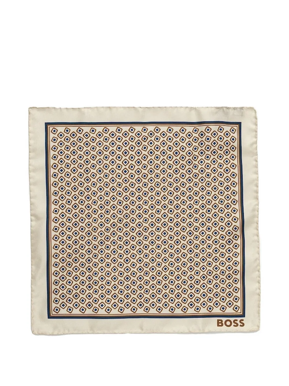 Комплект из нагрудного платка и галстука с геометрическим узором BOSS, нейтральный
Комплект из нагрудного платка и галстука с геометрическим узором BOSS, нейтральный