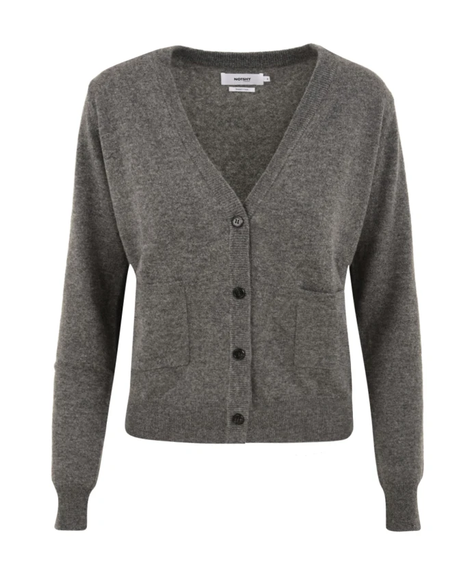 Кашемировый кардиган Ava Notshy, серый
Кашемировый кардиган Ava Notshy, серый