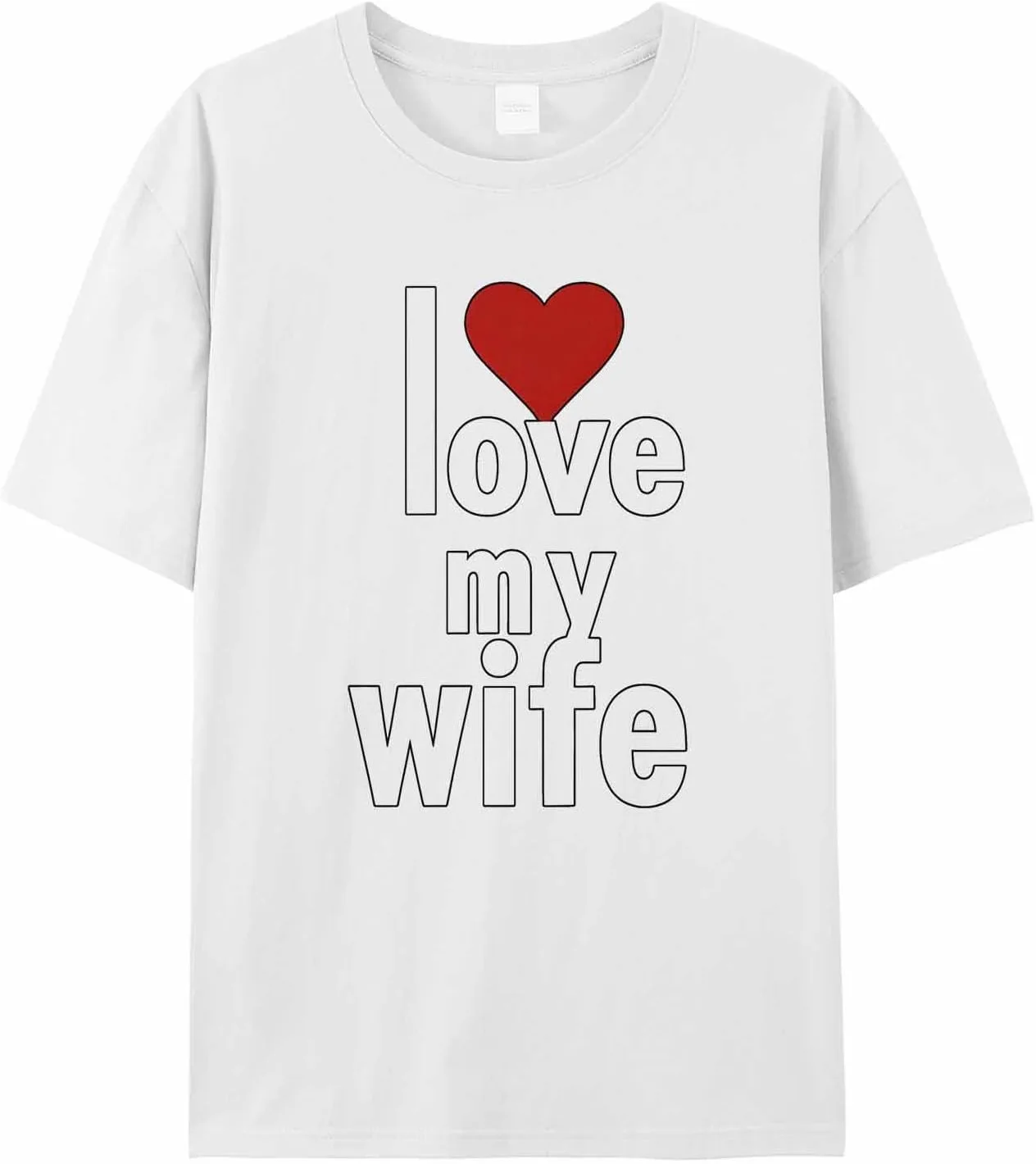 Футболка мужская Love My Wife с коротким рукавом jdudh
Футболка мужская Love My Wife с коротким рукавом jdudh