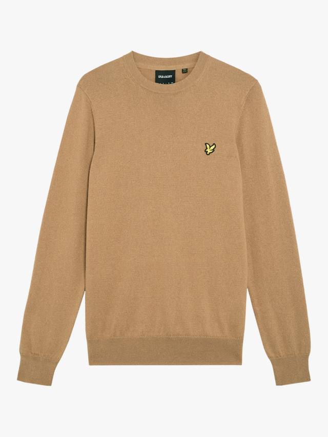 Джемпер из хлопка и мериносовой шерсти с круглым вырезом Lyle & Scott, X851 Tigers Eye
Джемпер из хлопка и мериносовой шерсти с круглым вырезом Lyle & Scott, X851 Tigers Eye