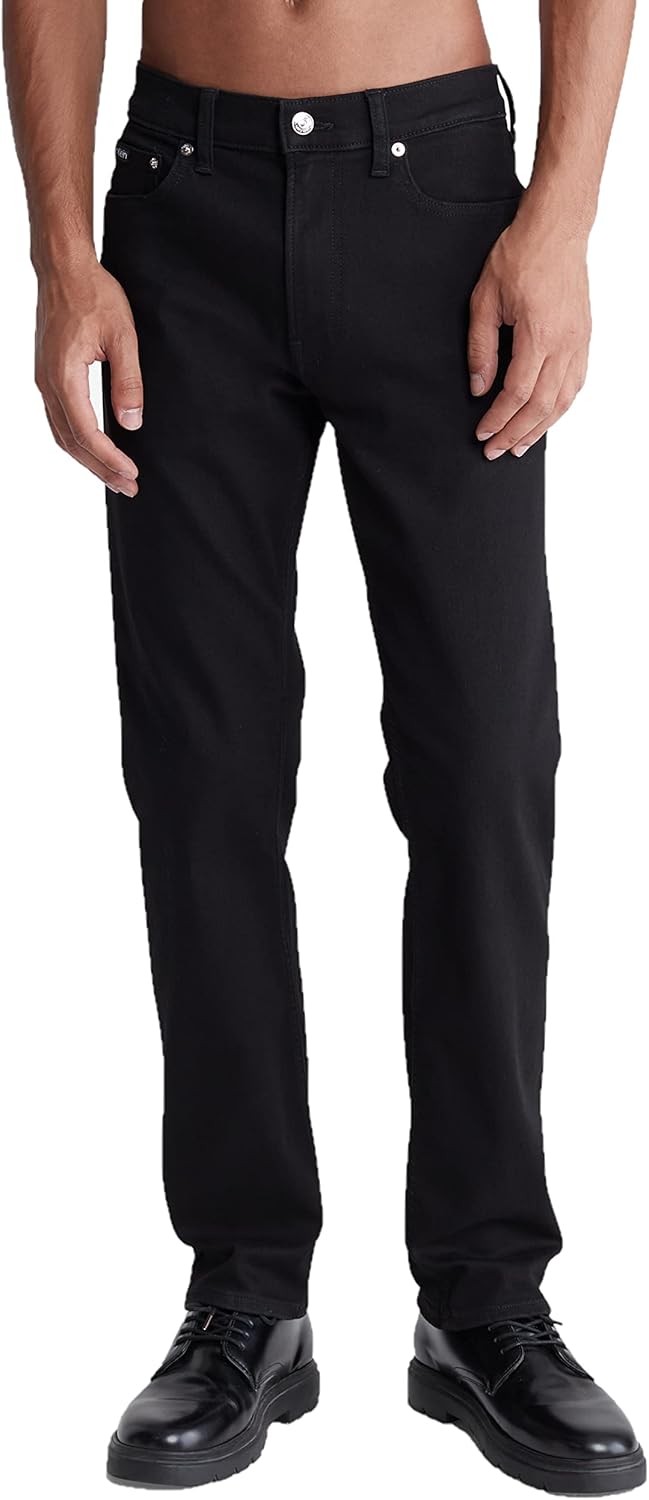 Мужские прямые джинсы Calvin Klein High Stretch, Classic Black
Мужские прямые джинсы Calvin Klein High Stretch, Classic Black