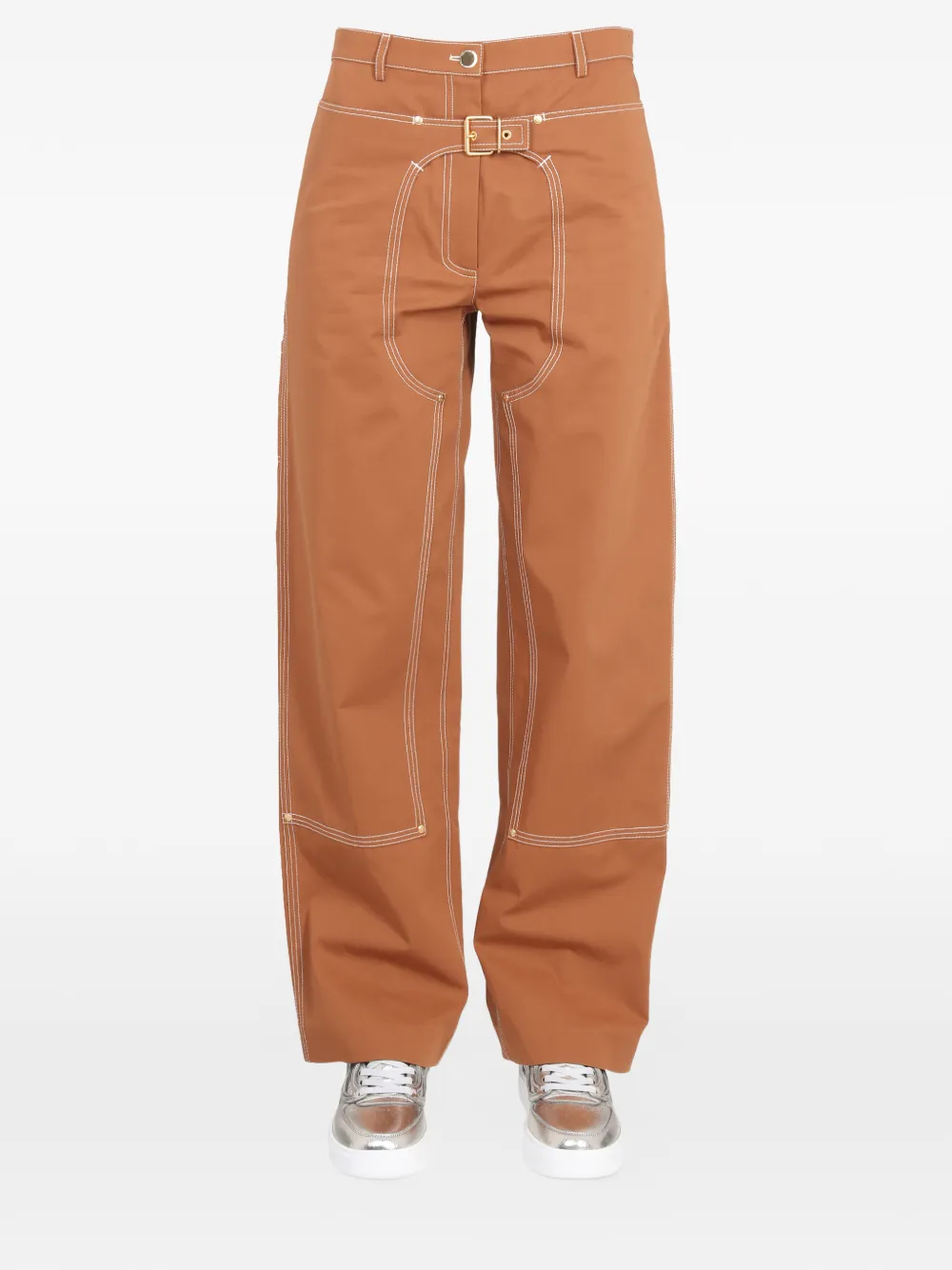 Брюки с пряжкой STELLA MCCARTNEY, коричневый
Брюки с пряжкой STELLA MCCARTNEY, коричневый