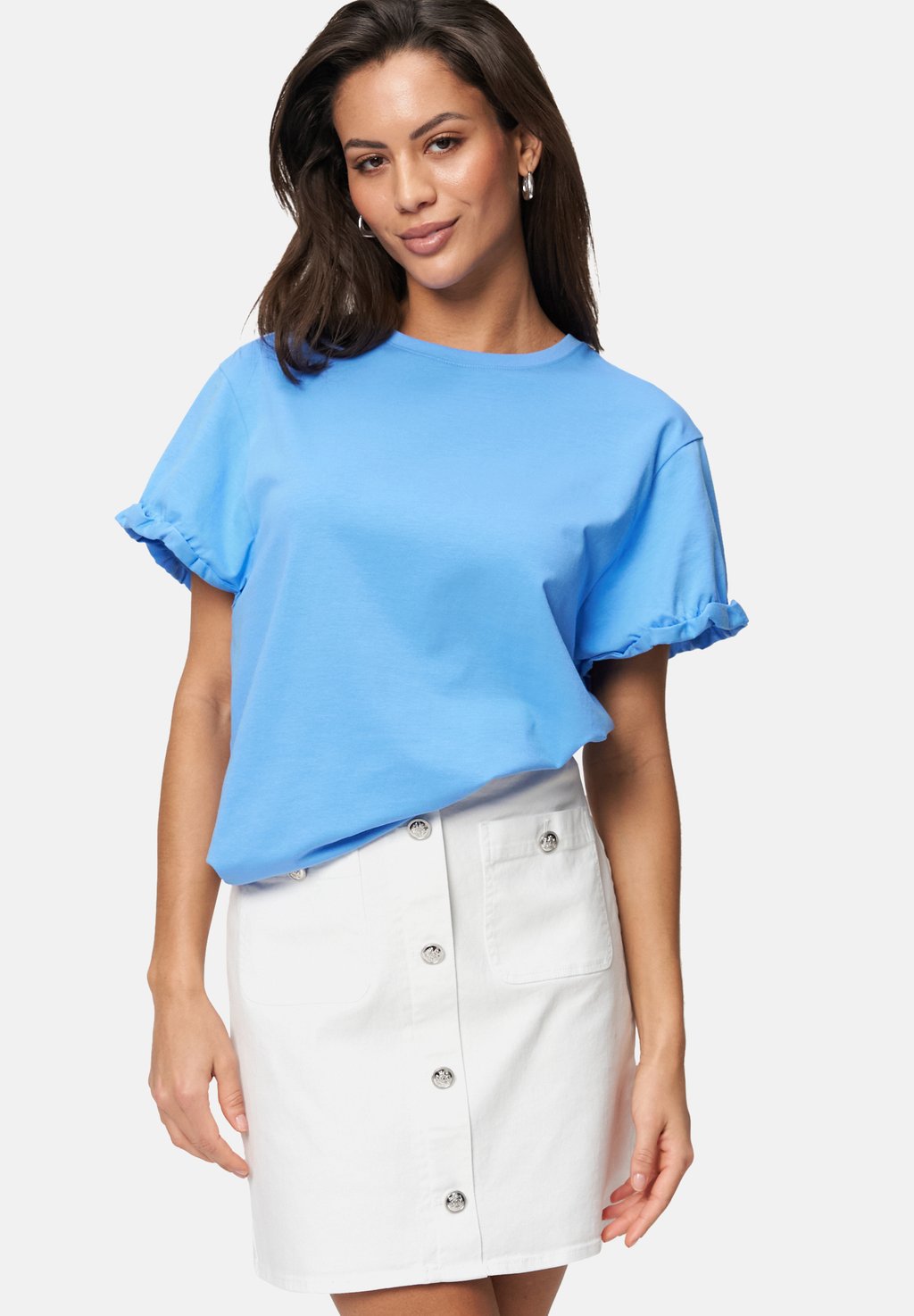 Футболка с принтом MIT RÜSCHEN AM ÄRMEL zero, синий
Футболка с принтом MIT RÜSCHEN AM ÄRMEL zero, синий