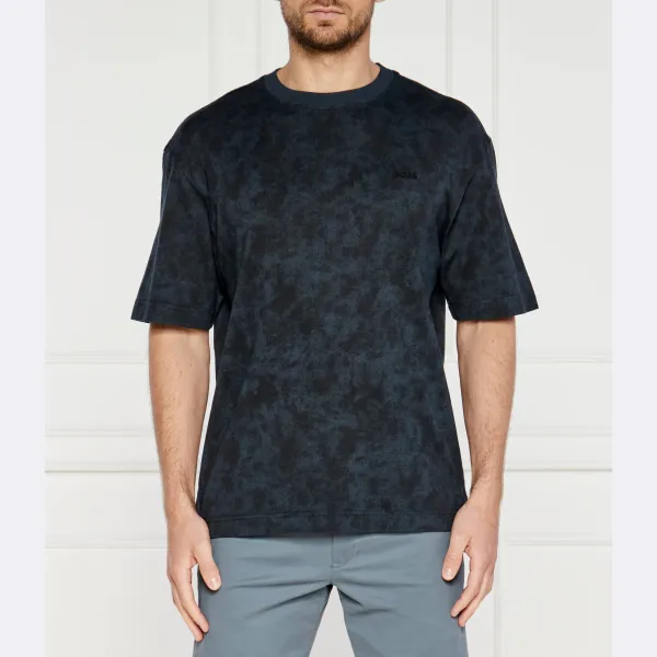 Камуфляжная футболка свободного кроя Boss, синий
Камуфляжная футболка свободного кроя Boss, синий