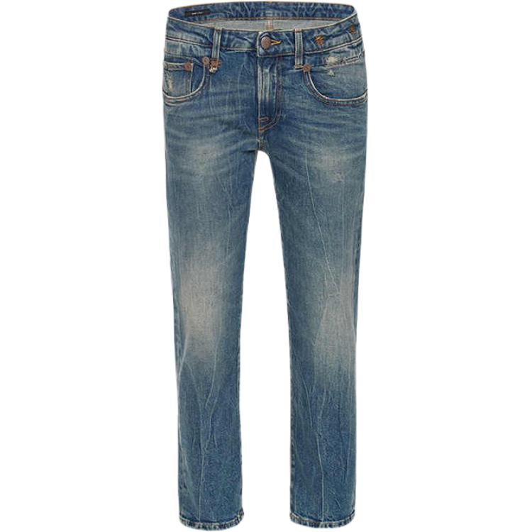 Выцветшие укороченные джинсы R13, синий
Выцветшие укороченные джинсы R13, синий