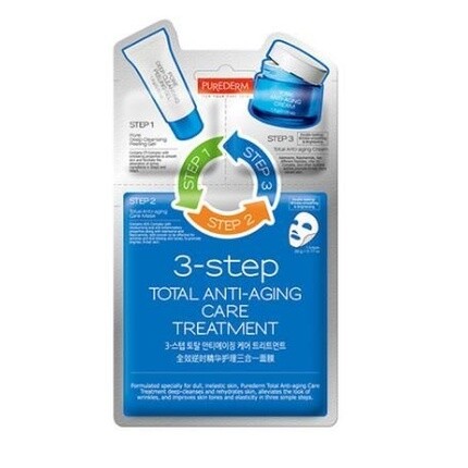 PUREDERM 3-этапная маска для лица с полным антивозрастным уходом — упаковка из 5 шт.
PUREDERM 3-этапная маска для лица с полным антивозрастным уходом — упаковка из 5 шт.