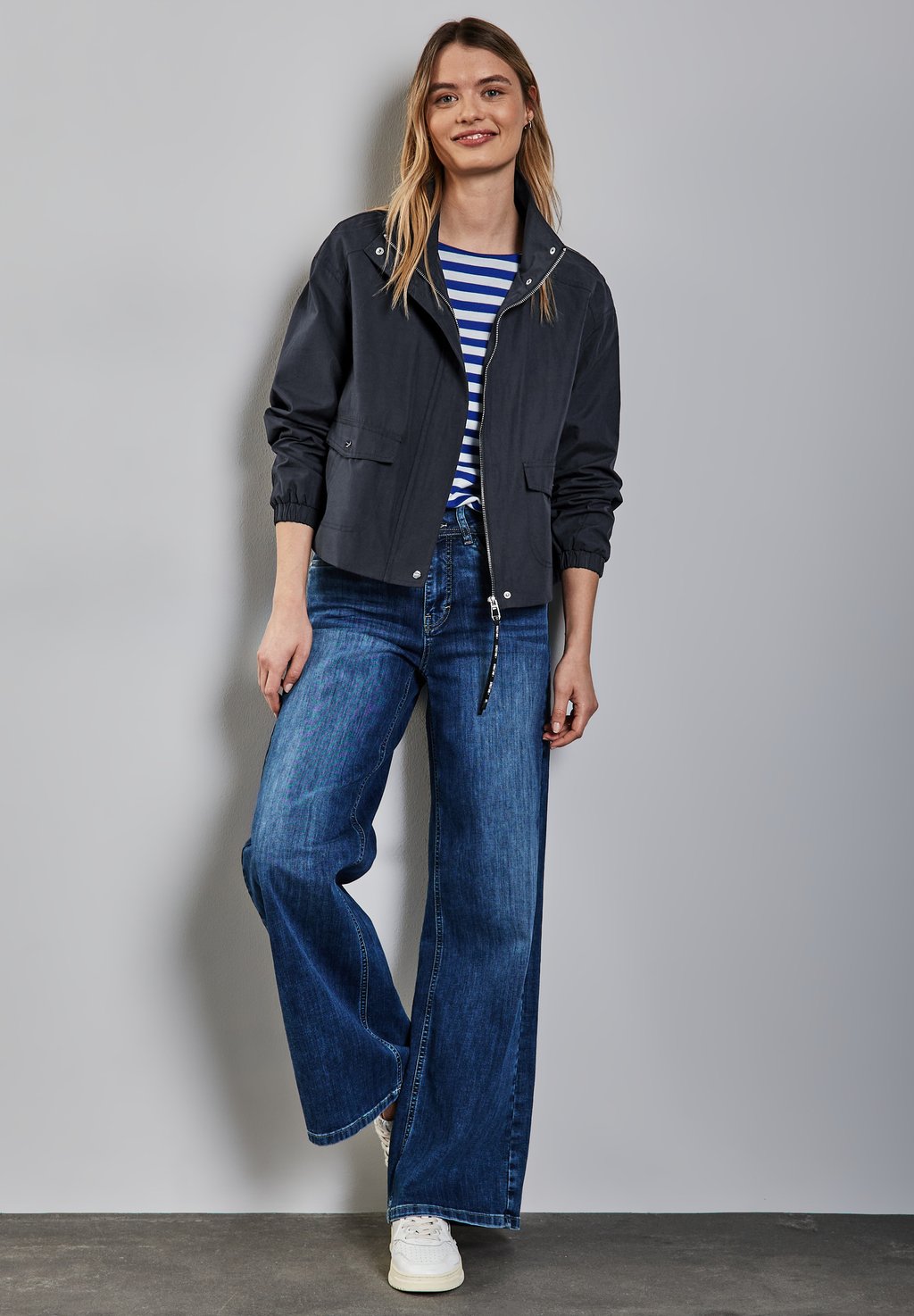 Летняя куртка Street One, синий
Летняя куртка Street One, синий