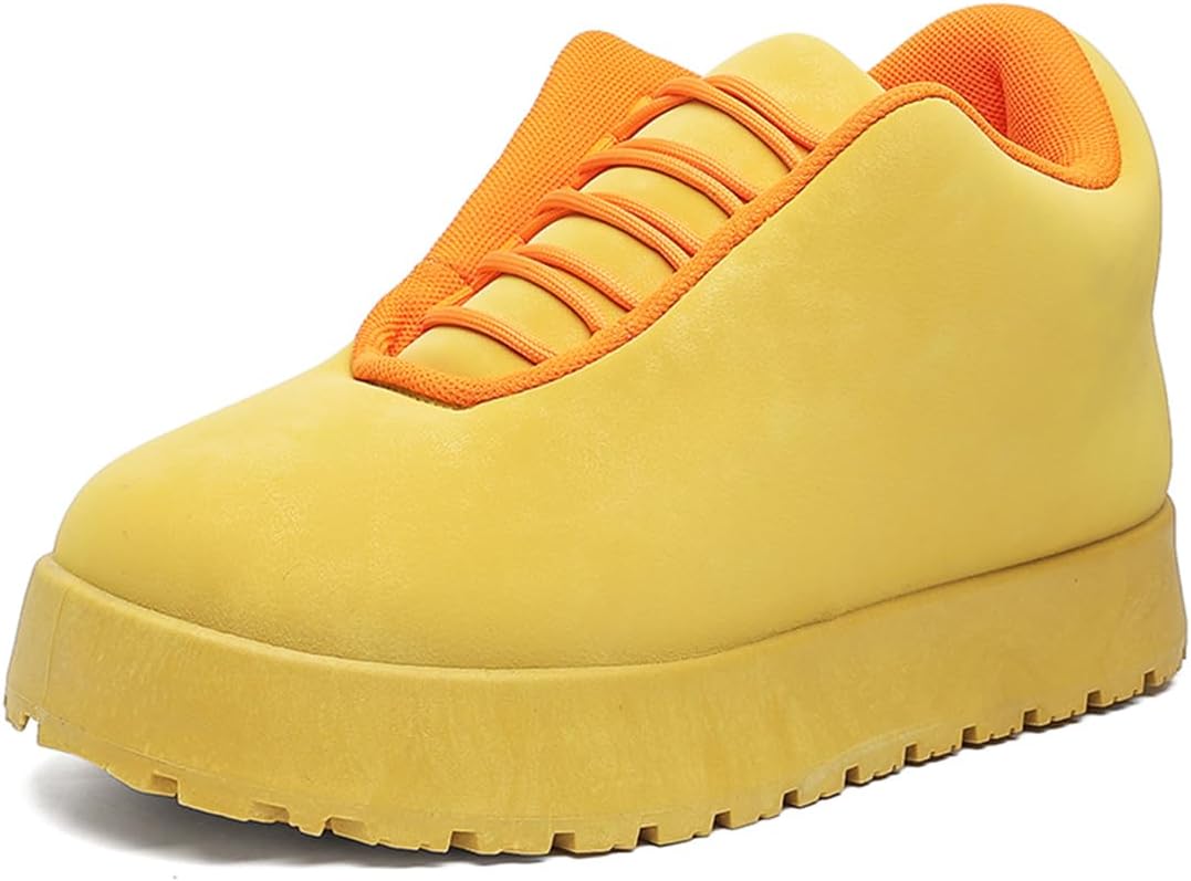 Мужские платформенные кроссовки Легкие Комфортные Шнуровка Скейт обувь Пухлые Модные повседневные туфли Zhoupulp, хаки
Мужские платформенные кроссовки Легкие Комфортные Шнуровка Скейт обувь Пухлые Модные повседневные туфли Zhoupulp, хаки