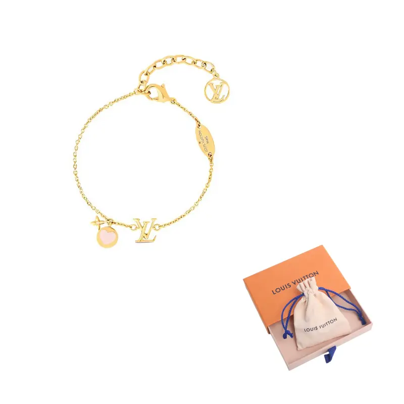 LOUIS VUITTON Металлический эмалевый браслет женский золотой
LOUIS VUITTON Металлический эмалевый браслет женский золотой