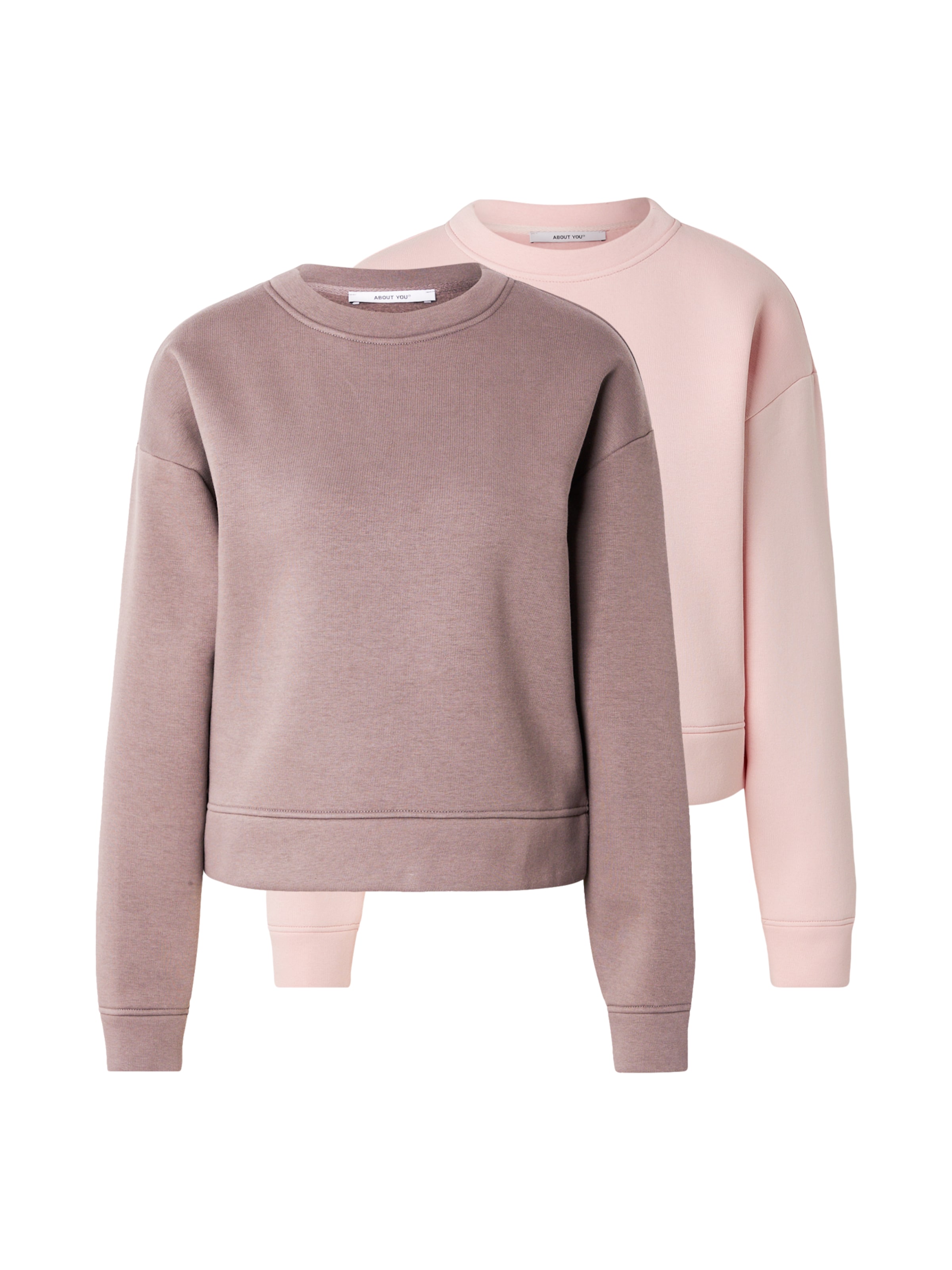 ABOUT YOU Свитшот 'Daniela' в светло-коричневом и розовом цвете
ABOUT YOU Свитшот 'Daniela' в светло-коричневом и розовом цвете