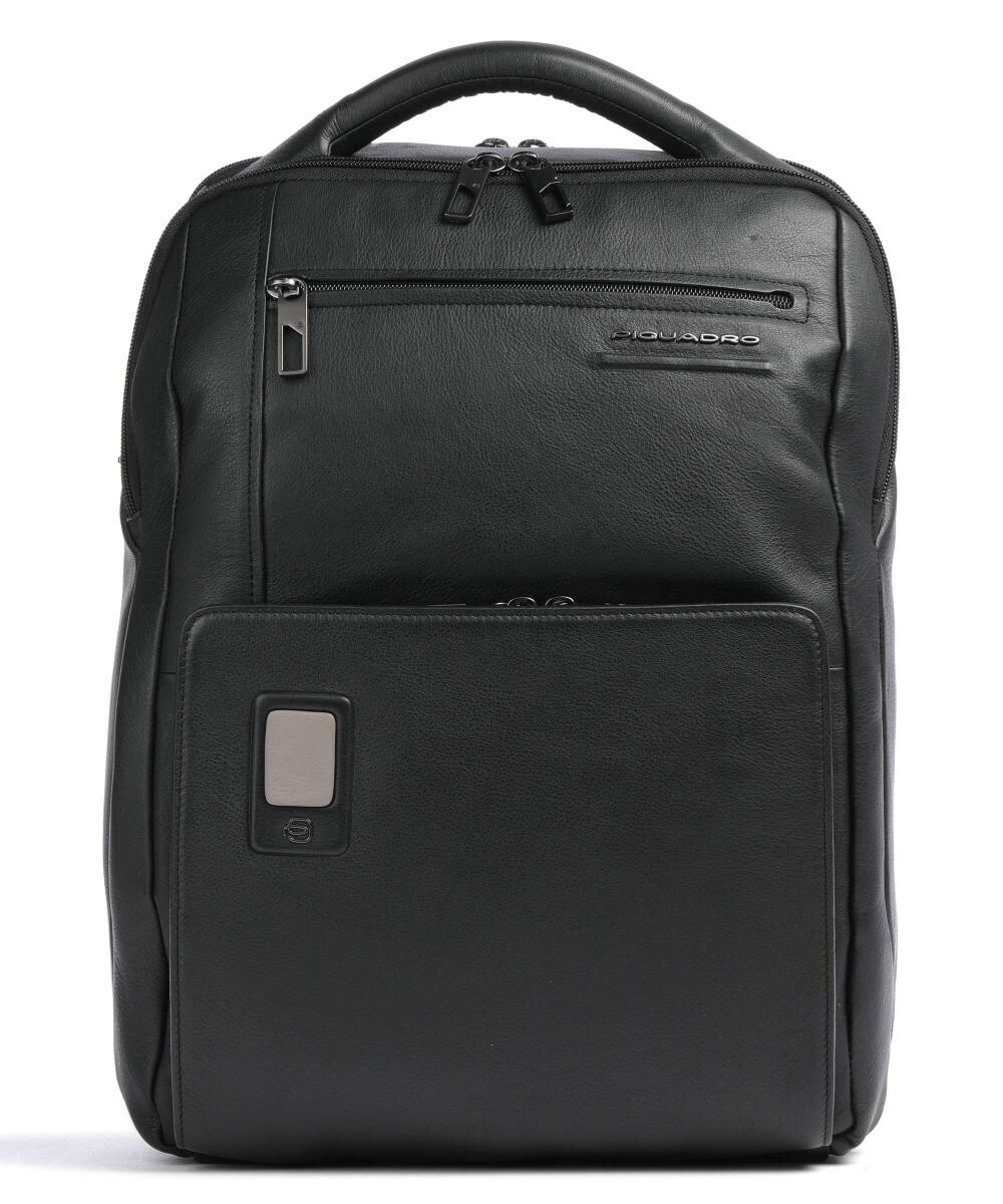 Рюкзак для ноутбука Akron из мелкозернистой яловой кожи Piquadro, черный
Рюкзак для ноутбука Akron из мелкозернистой яловой кожи Piquadro, черный