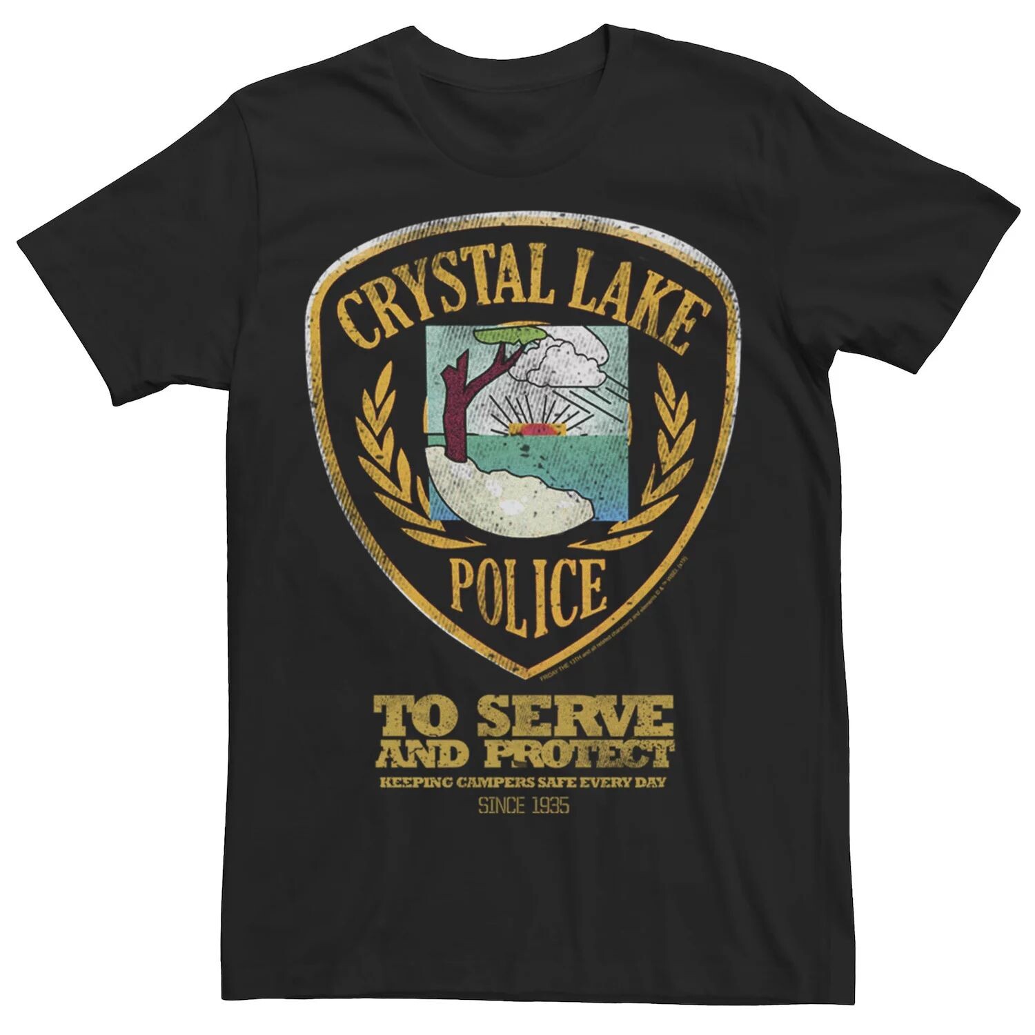 Мужская футболка Friday The 13th Crystal Lake Police Badge Licensed Character
Мужская футболка Friday The 13th Crystal Lake Police Badge Licensed Character