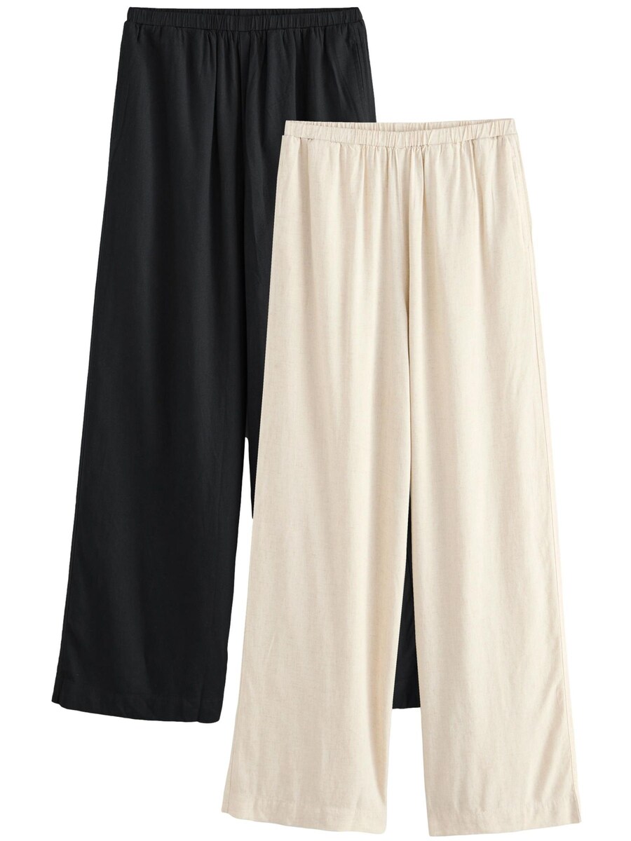 Широкие брюки Next 2 Pack, цвет Beige/Black 
Широкие брюки Next 2 Pack, цвет Beige/Black