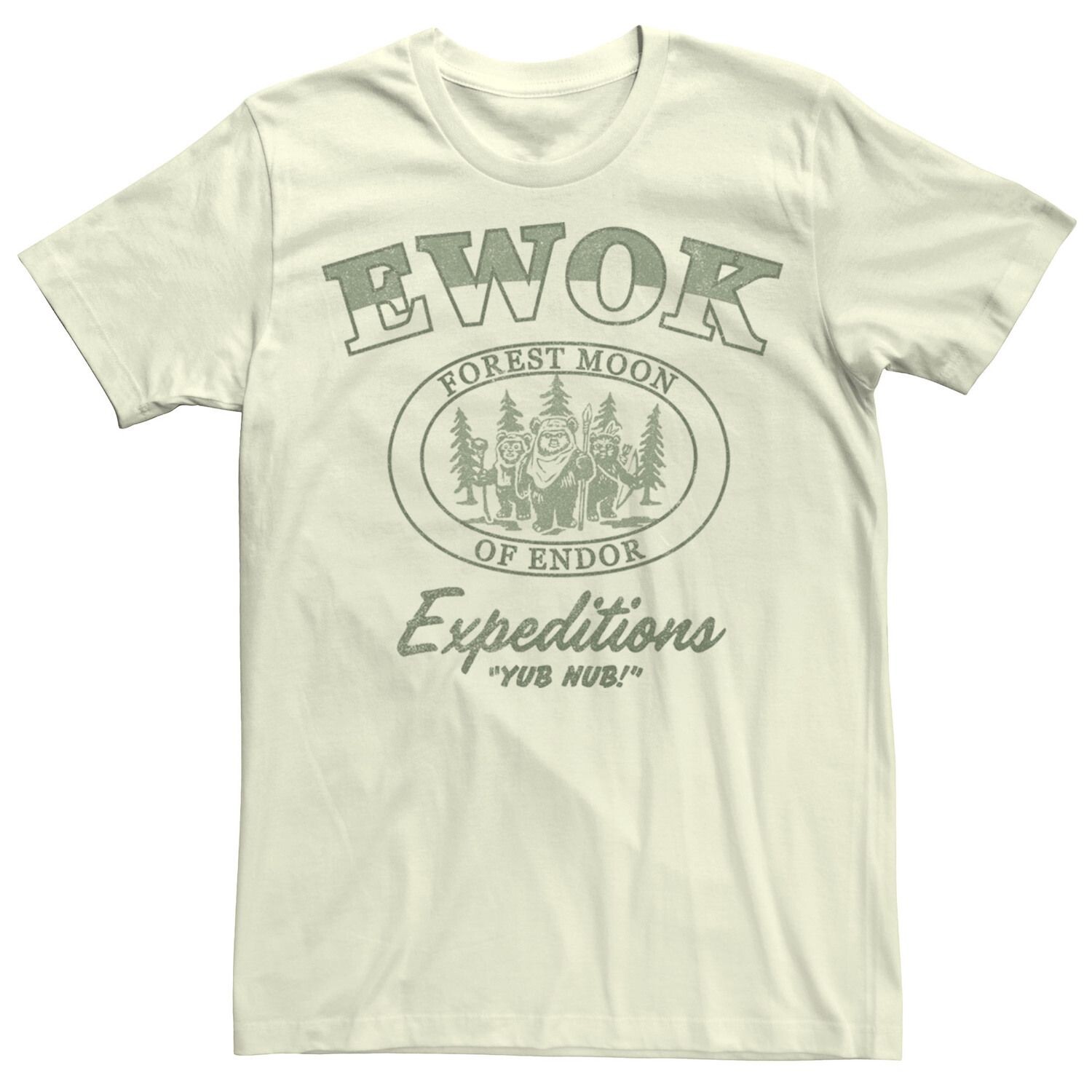 Мужская футболка со значком экспедиции эвоков «Звездные войны» Licensed Character
Мужская футболка со значком экспедиции эвоков «Звездные войны» Licensed Character