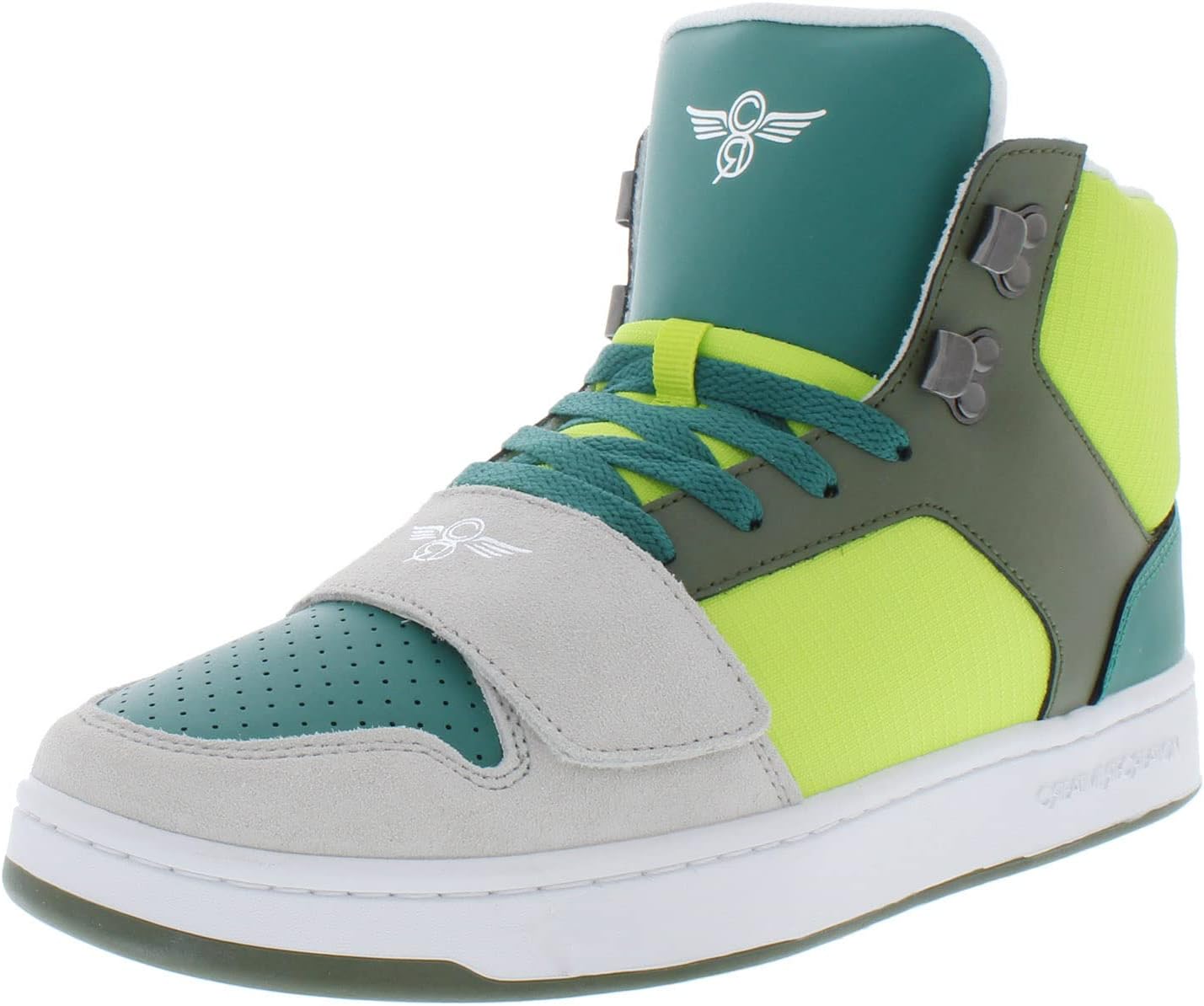 Мужские кроссовки Creative Recreation Cesario Hi, зеленый/серый
Мужские кроссовки Creative Recreation Cesario Hi, зеленый/серый