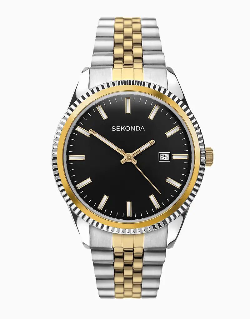 Мужские часы Sekonda Classic 40 мм в черном цвете 
Мужские часы Sekonda Classic 40 мм в черном цвете
