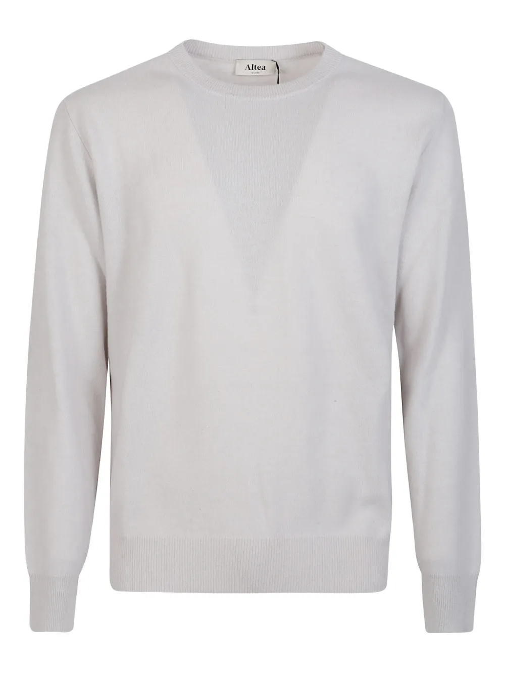 Кашемировый свитер с круглым вырезом Altea, белый
Кашемировый свитер с круглым вырезом Altea, белый