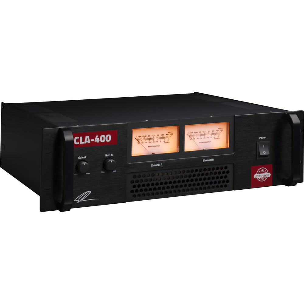 Avantone Pro CLA-400 Studio Reference Amplifier CLA400
Avantone Pro CLA-400 Studio Reference Amplifier CLA400