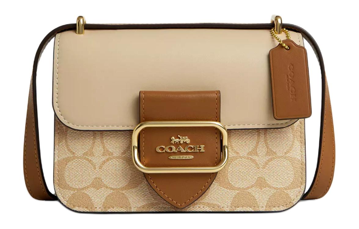 COACH Сумка через плечо из кожи с покрытием малого размера
COACH Сумка через плечо из кожи с покрытием малого размера