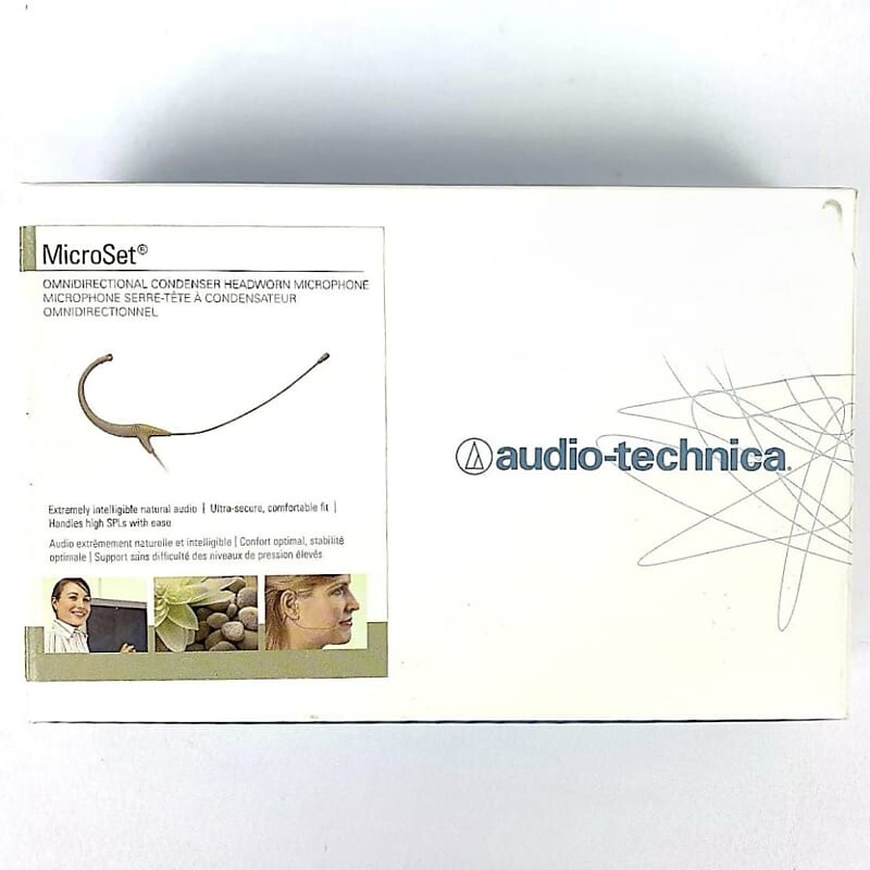 Конденсаторный микрофон Audio-Technica BP892CLM3-TH MicroSet Omni-Directional Condenser Headworn Microphone for Sennheiser Evolution Wireless
Конденсаторный микрофон Audio-Technica BP892CLM3-TH MicroSet Omni-Directional Condenser Headworn Microphone for Sennheiser Evolution Wireless
