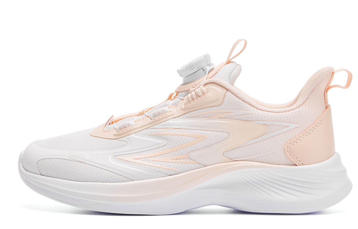 QIAODAN Кроссовки детские Light Speed с антискользящим покрытием, износостойкие, низкие, белые, розовые
QIAODAN Кроссовки детские Light Speed с антискользящим покрытием, износостойкие, низкие, белые, розовые