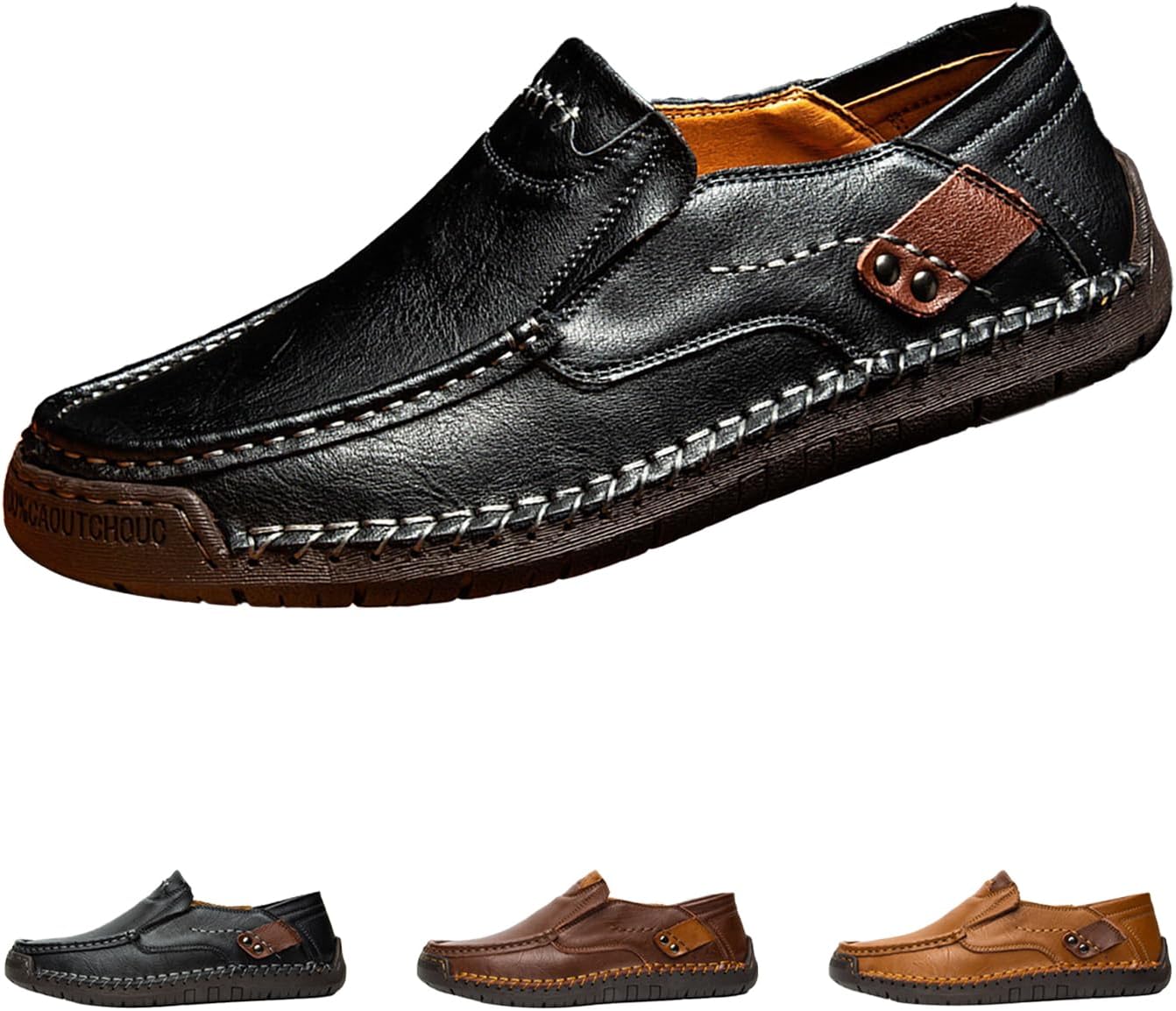 Мужские кожаные туфли и прогулок, винтажные легкие удобные слипоны, плоские мокасины, оксфорды, повседневные лодочные лоферы Hneowgn, черный
Мужские кожаные туфли и прогулок, винтажные легкие удобные слипоны, плоские мокасины, оксфорды, повседневные лодочные лоферы Hneowgn, черный
