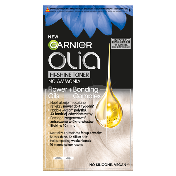 Тоник для волос 10.01 платиновый блондин, 1 упаковка. Garnier Olia hi-shine, цвет 10.01 platynowy blond
Тоник для волос 10.01 платиновый блондин, 1 упаковка. Garnier Olia hi-shine, цвет 10.01 platynowy blond