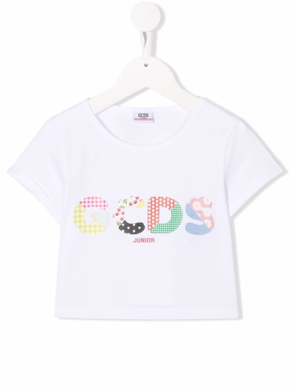 Gcds Kids укороченная футболка с логотипом, белый
Gcds Kids укороченная футболка с логотипом, белый