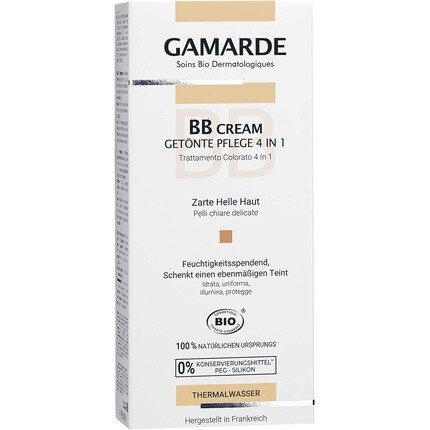 GAMARDE Bio-Kosmetik BB Cream 4 в 1 Тональный дневной крем 40 мл Fair Skins
GAMARDE Bio-Kosmetik BB Cream 4 в 1 Тональный дневной крем 40 мл Fair Skins