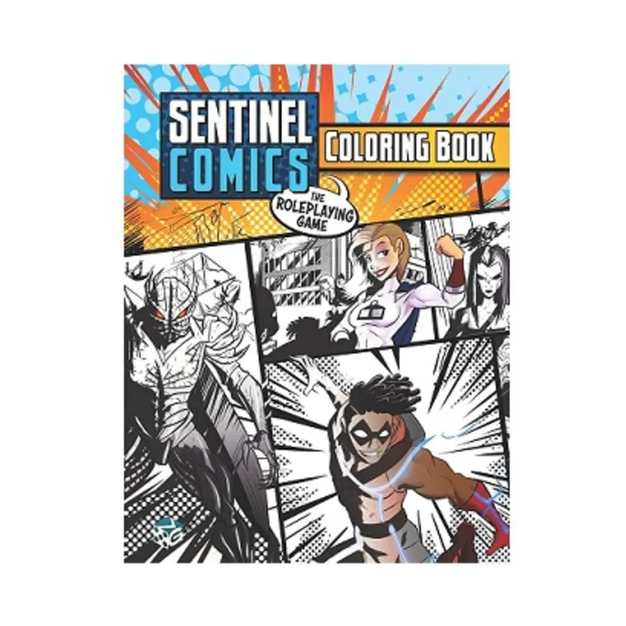 Sentinel Comics RPG Coloring Book, Sentinel Comics - The Role Playing Game, мягкая обложка
Sentinel Comics RPG Coloring Book, Sentinel Comics - The Role Playing Game, мягкая обложка