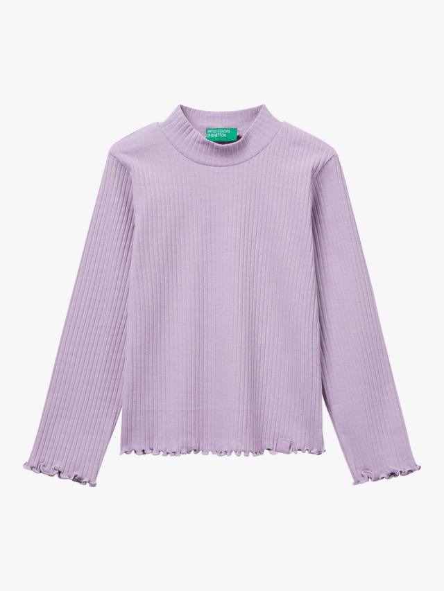 Детская футболка с длинными рукавами и оборкой из хлопковой смеси Benetton, Violet
Детская футболка с длинными рукавами и оборкой из хлопковой смеси Benetton, Violet