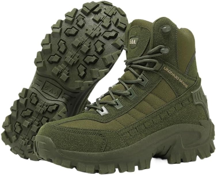 Мужские большие походные ботинки Azttoztto для улицы и джунглей, водонепроницаемые, зеленый
Мужские большие походные ботинки Azttoztto для улицы и джунглей, водонепроницаемые, зеленый