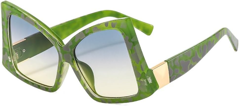 Винтажные солнцезащитные очки неправильной формы для женщин, цвет леопардовый, оправа «кошачий глаз», женские солнцезащитные очки класса люкс с защитой от УФ-излучения UV400 TYUVIVO, Green
Винтажные солнцезащитные очки неправильной формы для женщин, цвет леопардовый, оправа «кошачий глаз», женские солнцезащитные очки класса люкс с защитой от УФ-излучения UV400 TYUVIVO, Green