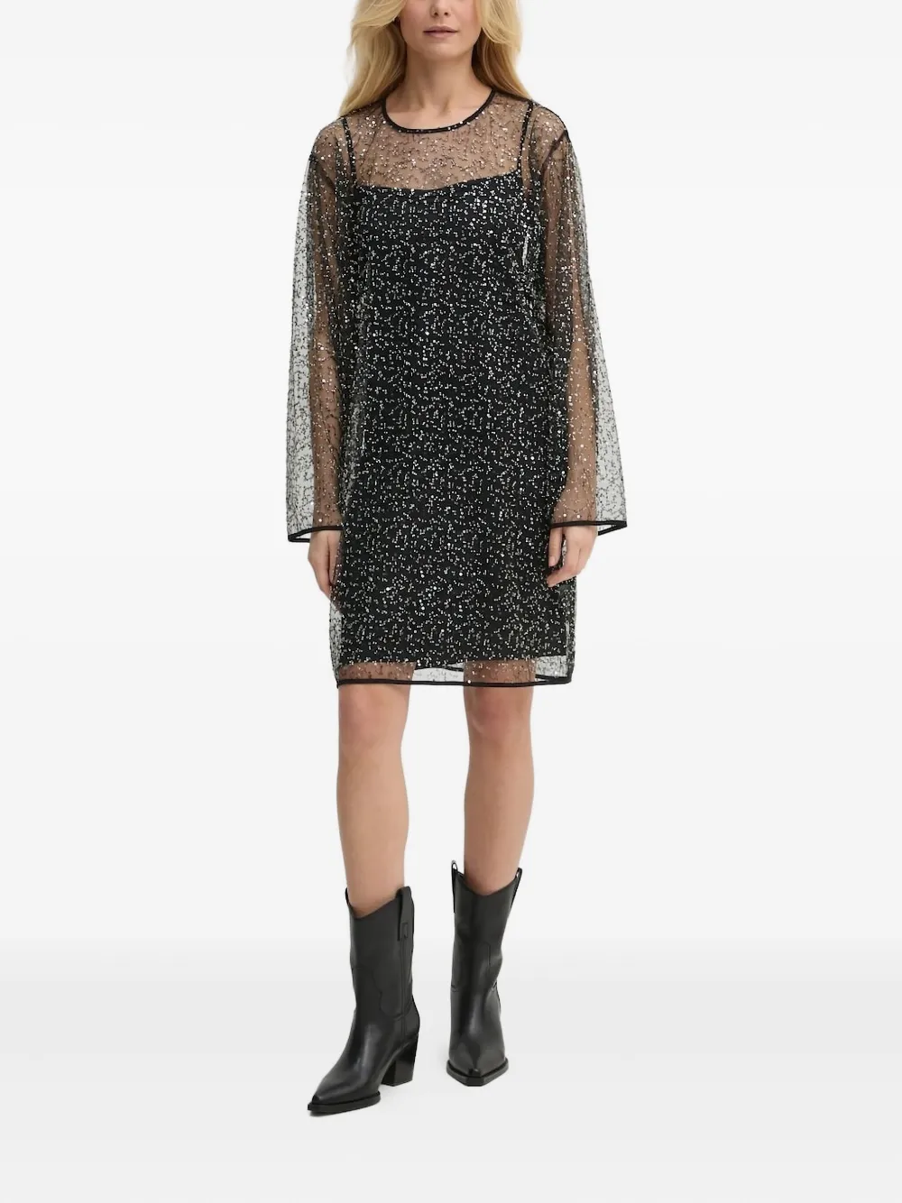 Платье мини Samally с пайетками Samsoe Samsoe, черный
Платье мини Samally с пайетками Samsoe Samsoe, черный