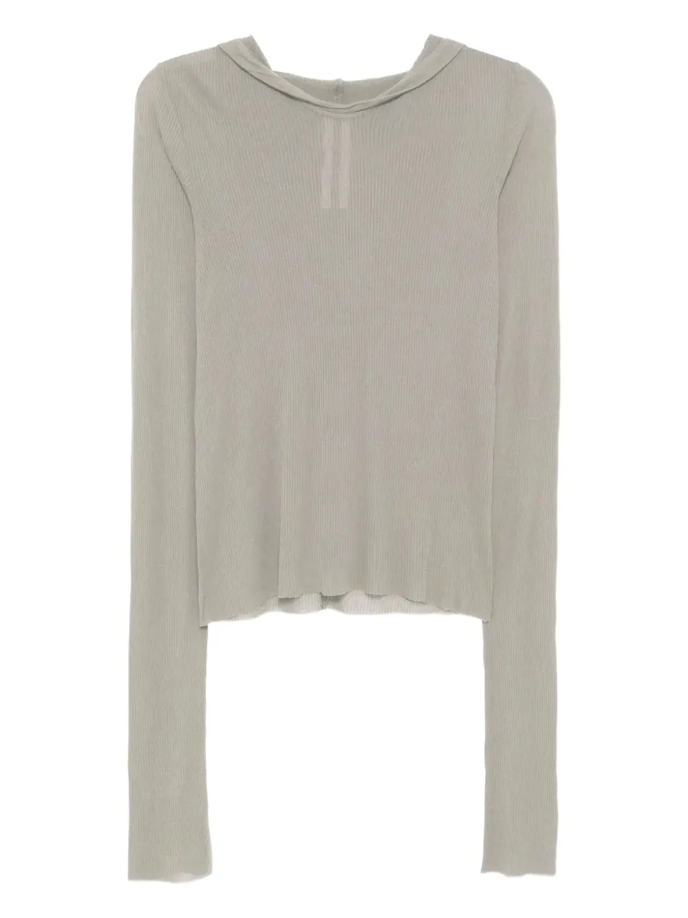 Толстовка с капюшоном в рубчик Rick Owens, нейтральный
Толстовка с капюшоном в рубчик Rick Owens, нейтральный