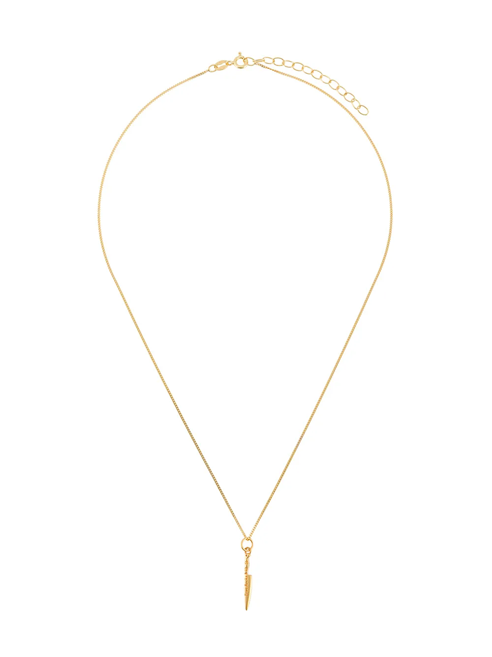 Цепочка на шею с подвеской в виде ножа True Rocks, золотой
Цепочка на шею с подвеской в виде ножа True Rocks, золотой