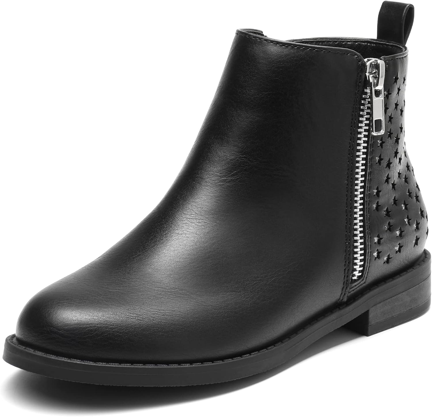 DREAM PAIRS Детские ботинки для девочек, модные ботильоны с блестящими звездами, боковая молния, низкий каблук, теплая обувь для малышей/младших детей/старших детей, Black/Pu
DREAM PAIRS Детские ботинки для девочек, модные ботильоны с блестящими звездами, боковая молния, низкий каблук, теплая обувь для малышей/младших детей/старших детей, Black/Pu