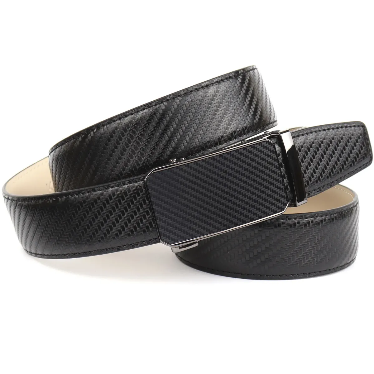 Кожаный ремень Anthoni Crown, автоматическая застежка, черный
Кожаный ремень Anthoni Crown, автоматическая застежка, черный