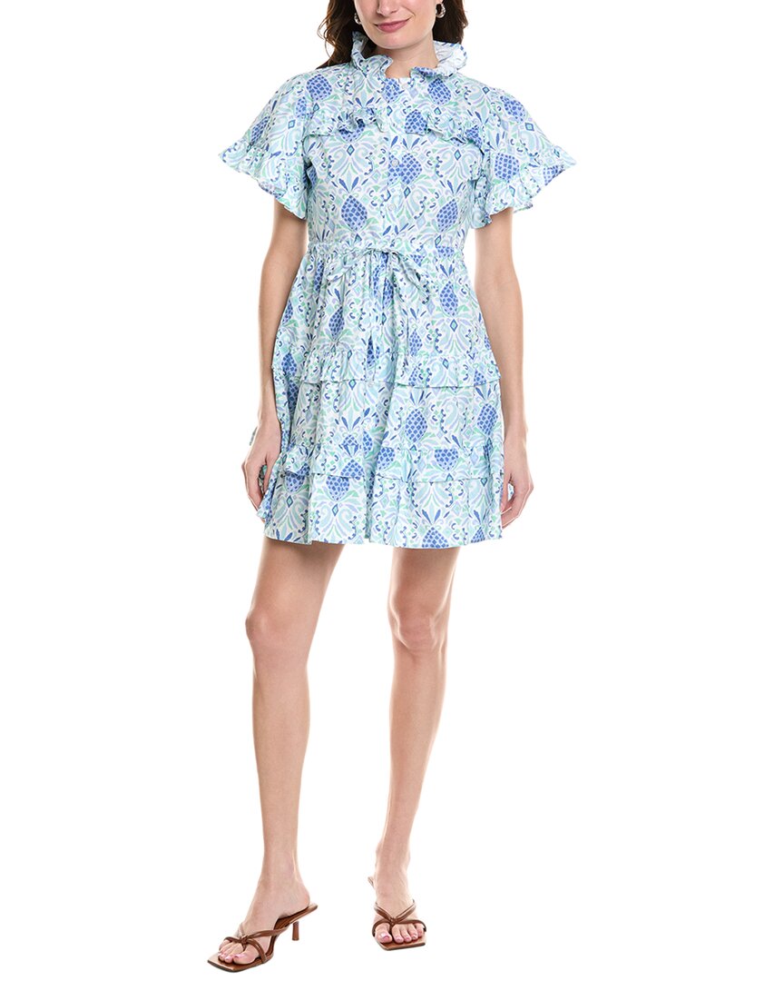 Sail to Sable Многослойное мини-платье, синий
Sail to Sable Многослойное мини-платье, синий