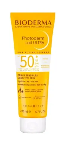 Photoderm Lait Ultra 50+ 200 мл Защита от солнца Bioderma
Photoderm Lait Ultra 50+ 200 мл Защита от солнца Bioderma