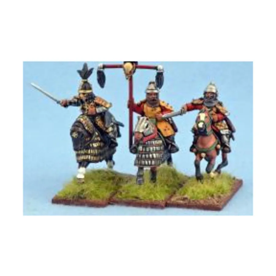 Монгольское высшее командование, Gripping Beast Miniatures - The Mongols (28mm)
Монгольское высшее командование, Gripping Beast Miniatures - The Mongols (28mm)